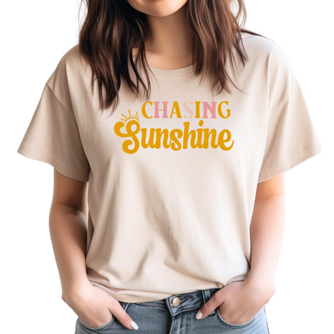 Chasing Sunshine Adult Tee- Full Color