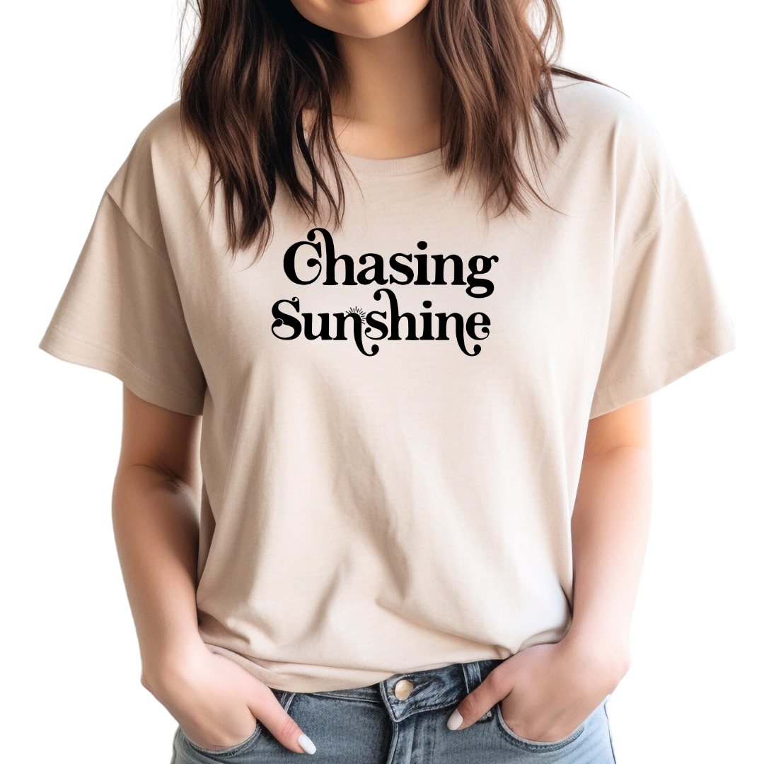 Chasing Sunshine Adult Tee