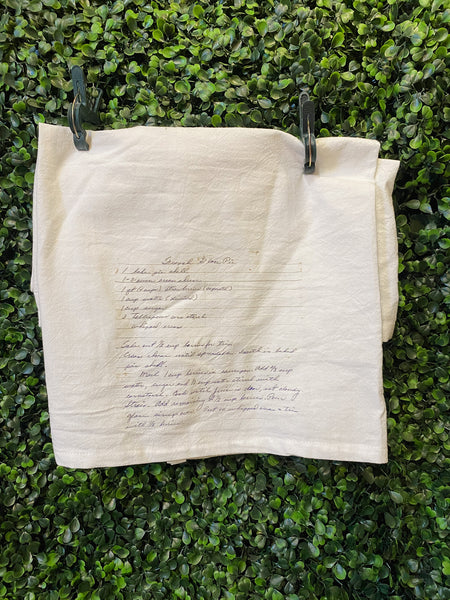 Heirloom / Handwritten Tea Towels
