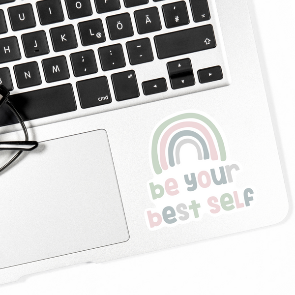 Be your best self sticker