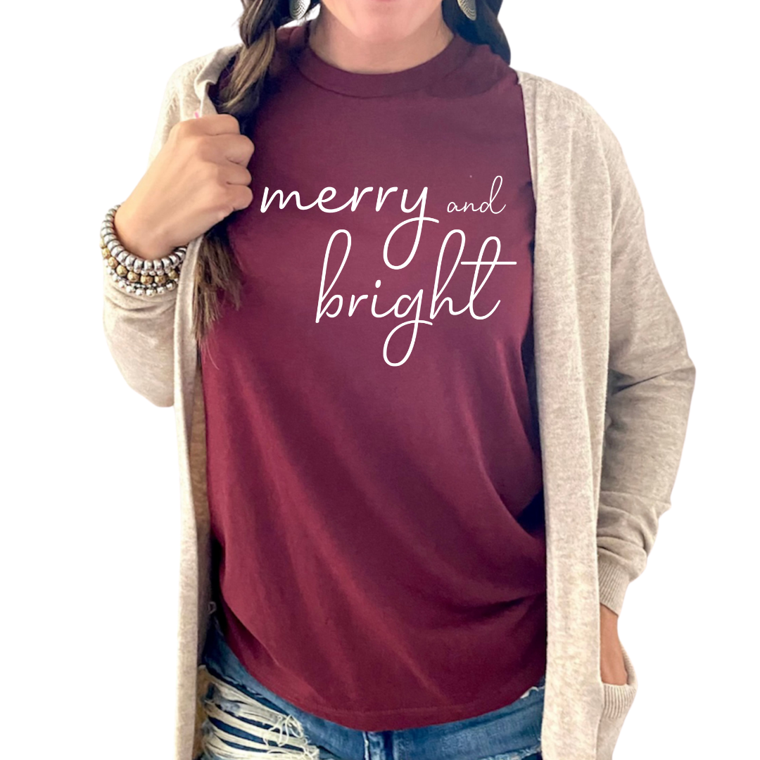 Merry and Bright Tee