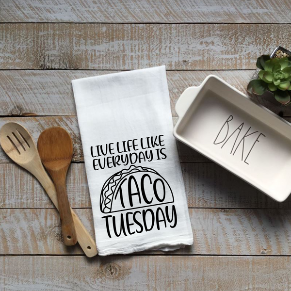 Taco Tuesday Tea Towel