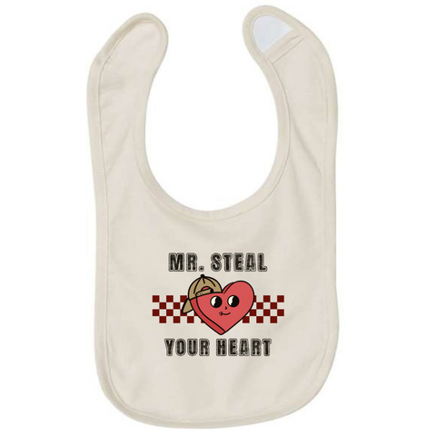 Mr. Steal Your Heart Bib